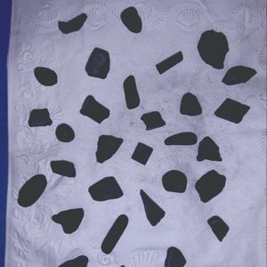 Real shungite stones and pebbles